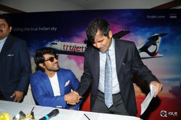 Ram Charan TruJet Airways Press Meet